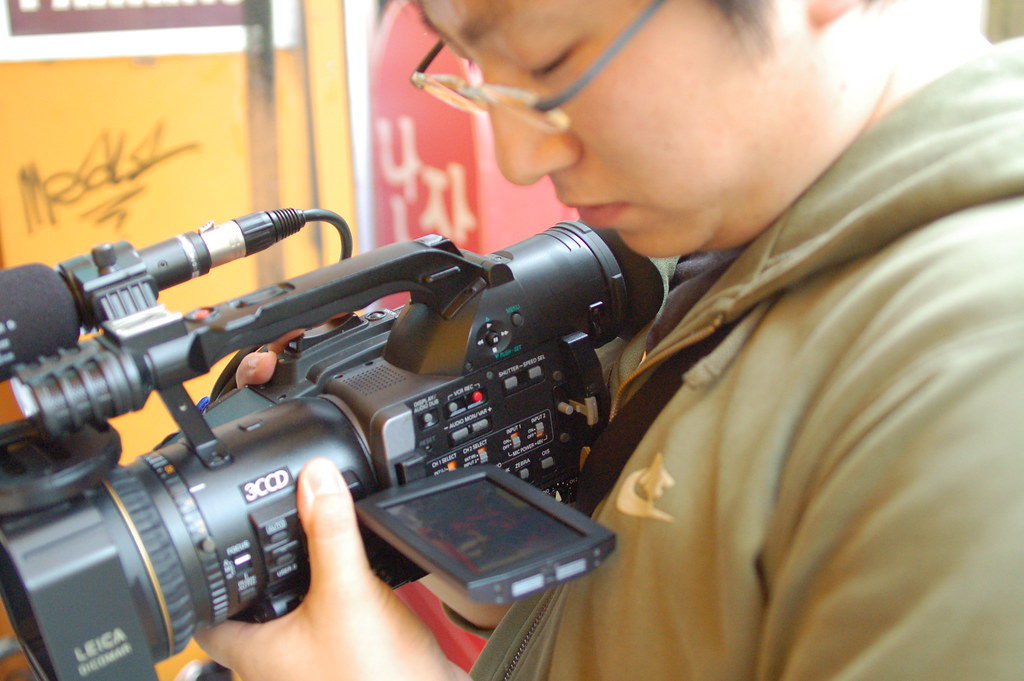 Camera Crew in Seoul