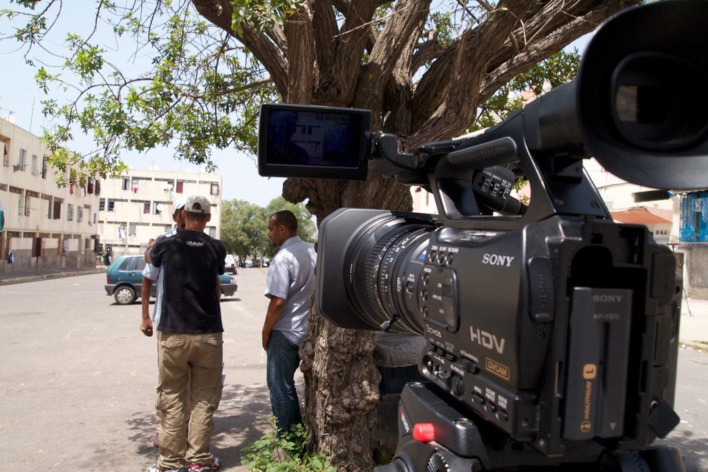 Camera Crew in Casablanca