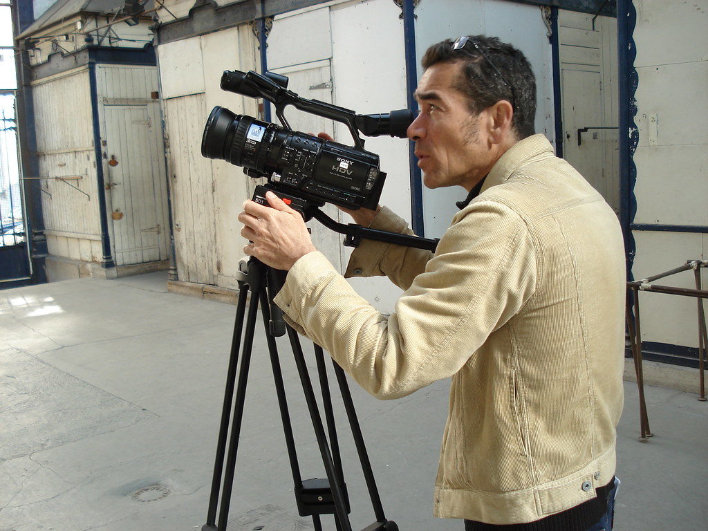 Camera Crew in Paris