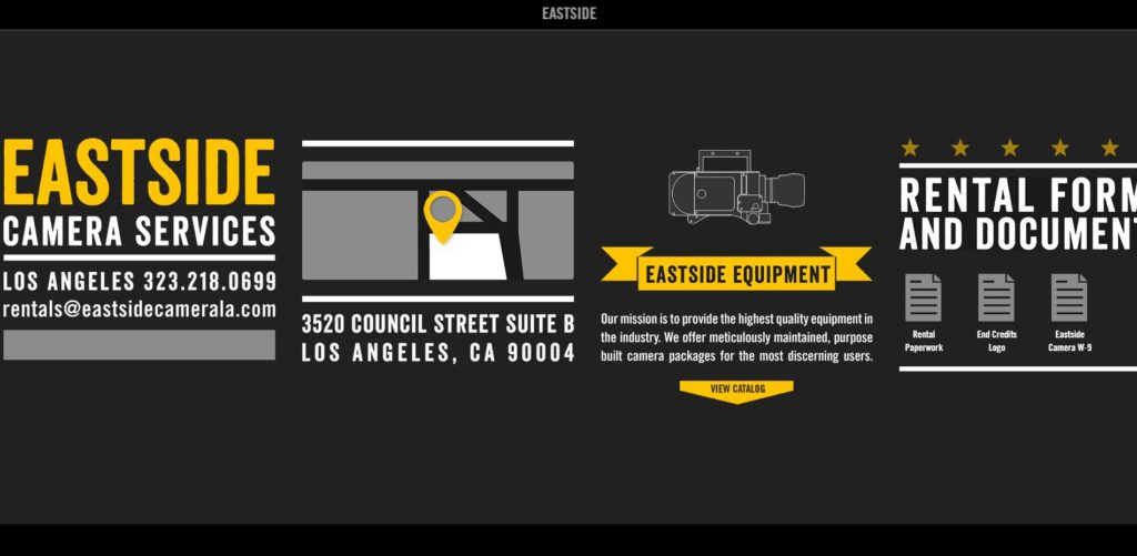 Los Angeles Camera Rentals - Eastside Camera Rentals