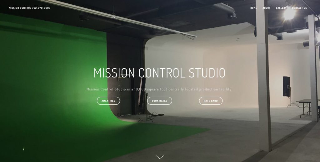 Las Vegas Film Studios - Mission Control Studio