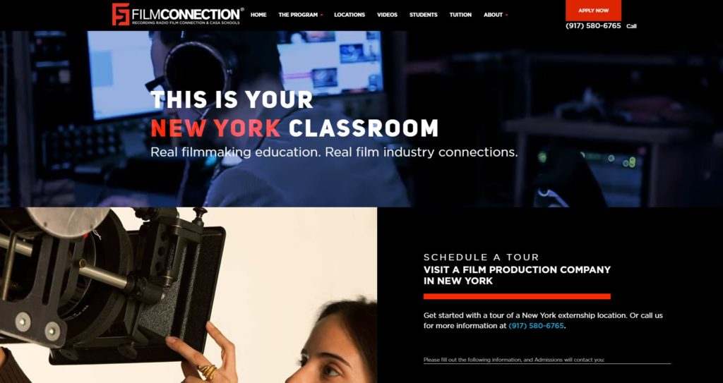 New York Film Schools - Film Connection