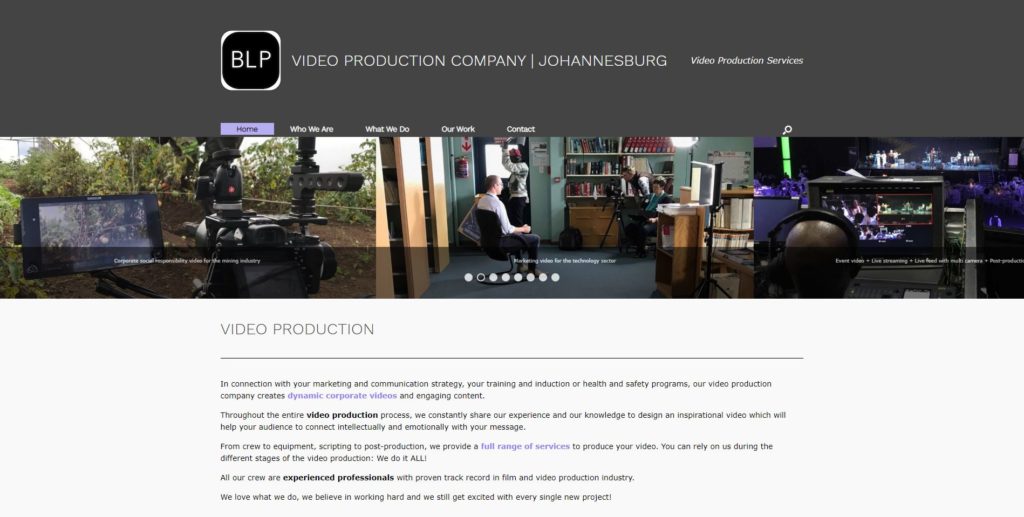 Top 100 Video Production Companies - BLP Corporate