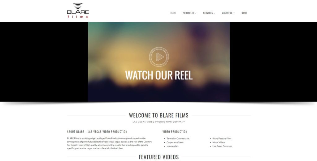Top 100 Video Production Companies - Blare Films