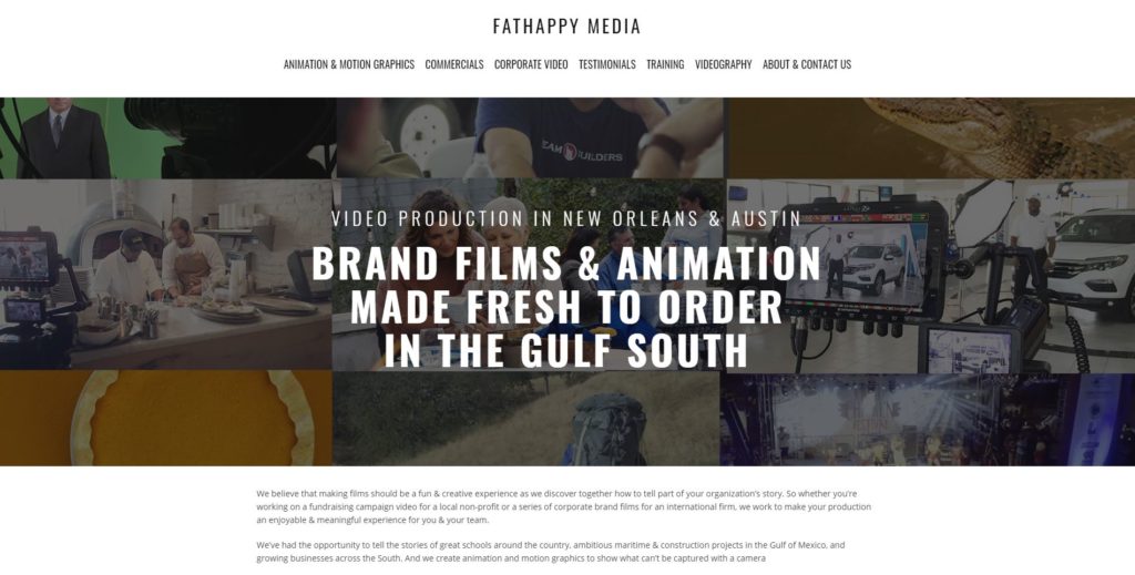Top 100 Video Production Companies - FatHappy Media