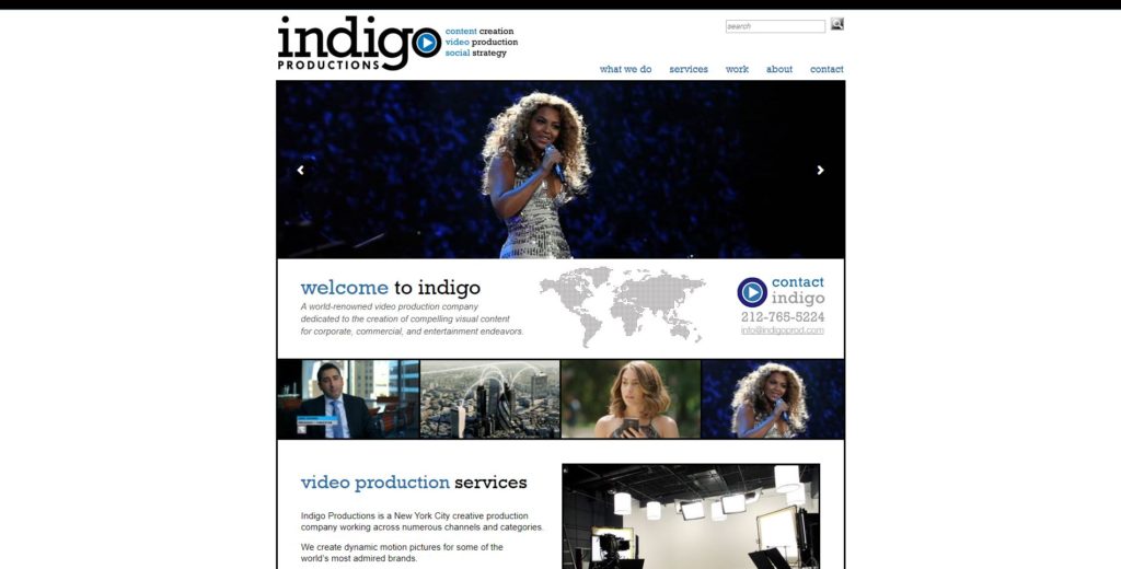 Top 100 Video Production Companies - Indigo Productions