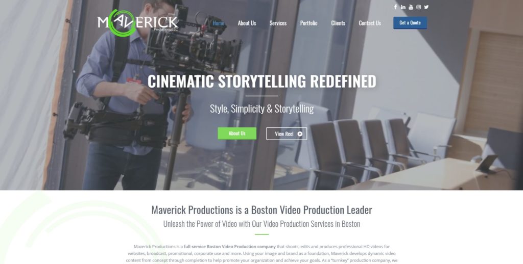 Top 100 Video Production Companies - Maverick Productions