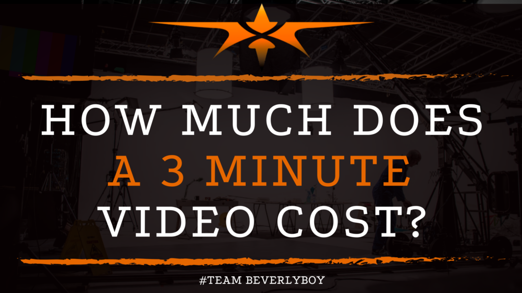 How Much Does a 3 Minute Video Cost_