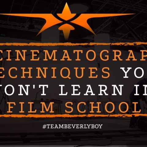 title cinematography techniques you can't learn in film school