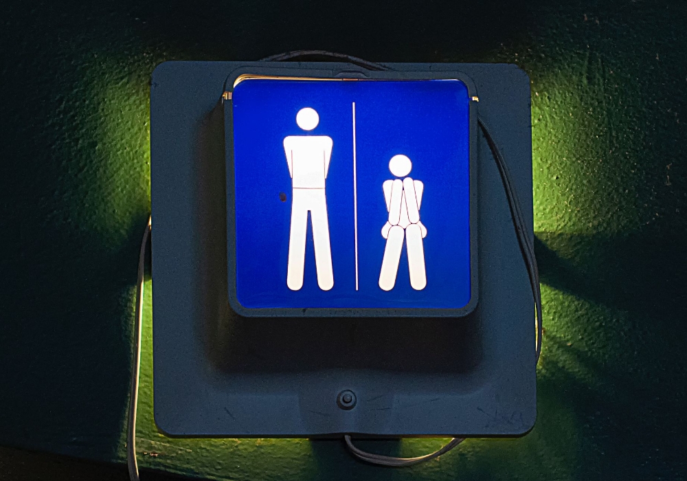 restroom sign