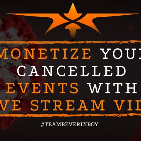 title monetizing live stream video events