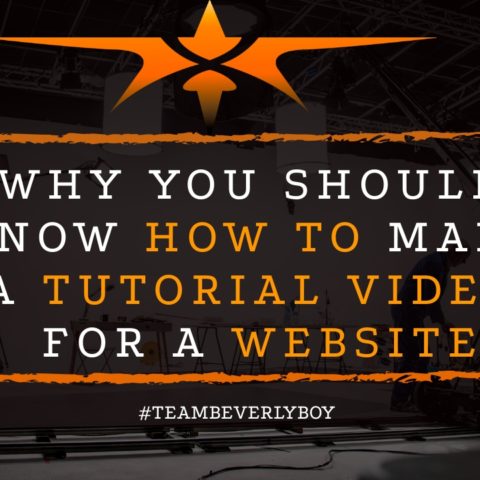 title how to create a tutorial video for a website
