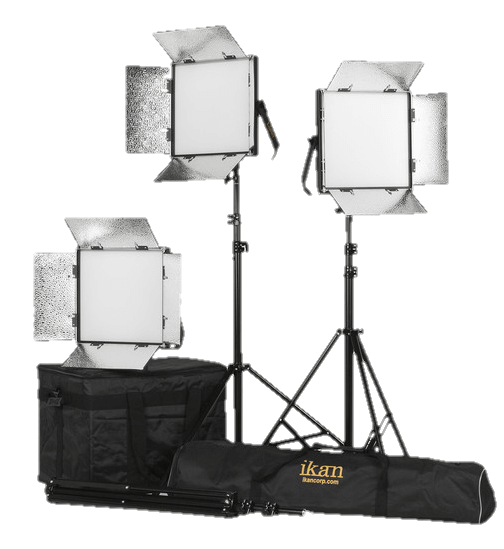 iKan Lyra 1x1 LED Light Kit-Transparent