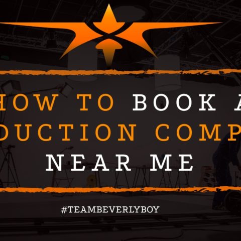 How to book a production company near me