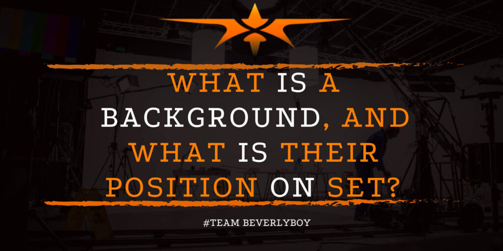 What is a Background, and What is their Position on set_