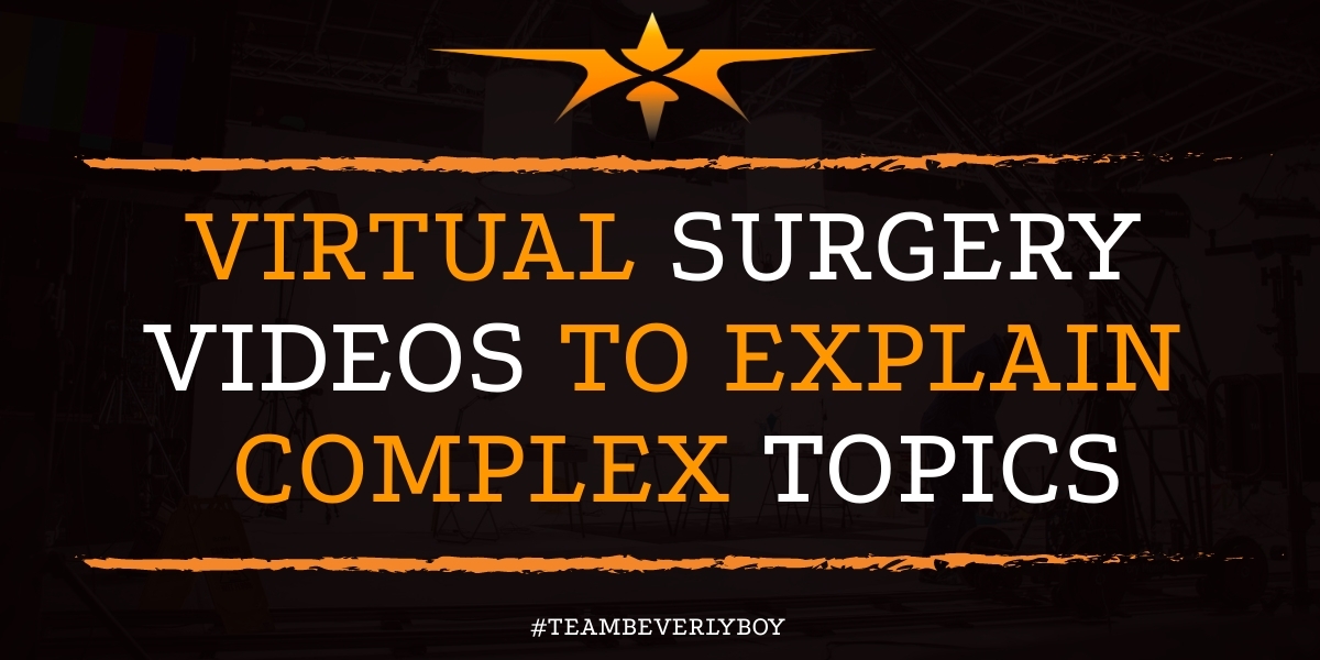Virtual Surgery Videos to Explain Complex Topics
