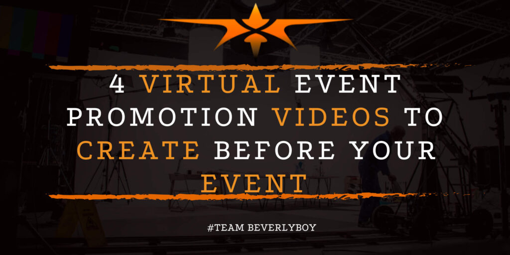 4 Virtual Event Promotion Videos to Create Before Your Event