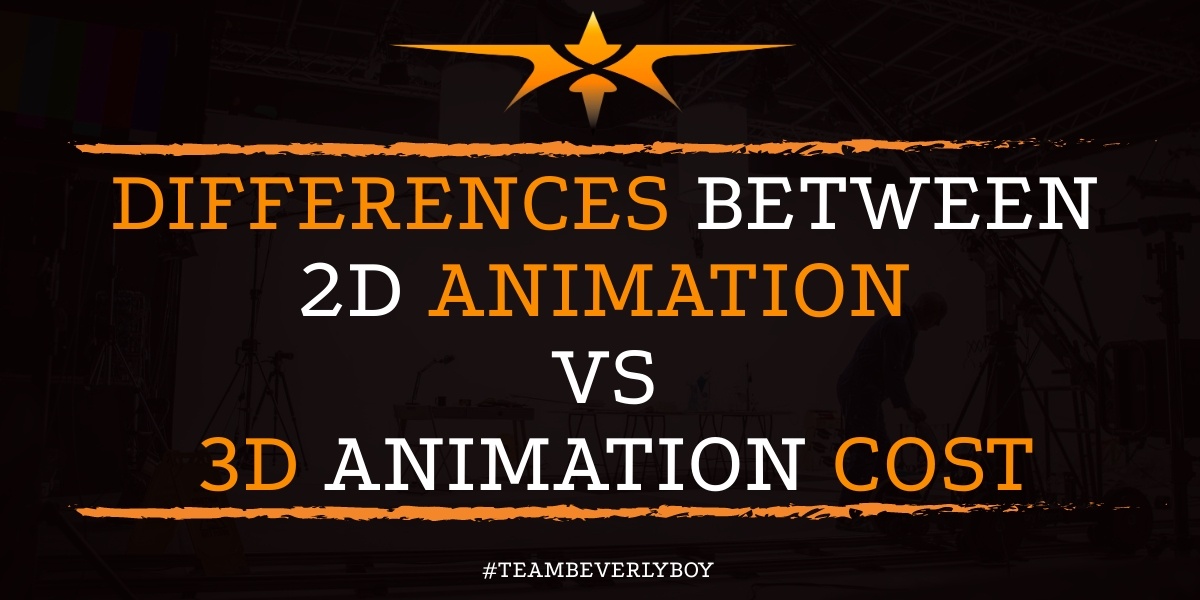Differences Between 2D Animation vs 3D Animation Cost