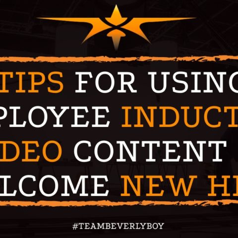 Tips for Using Employee Induction Video Content to Welcome New Hires