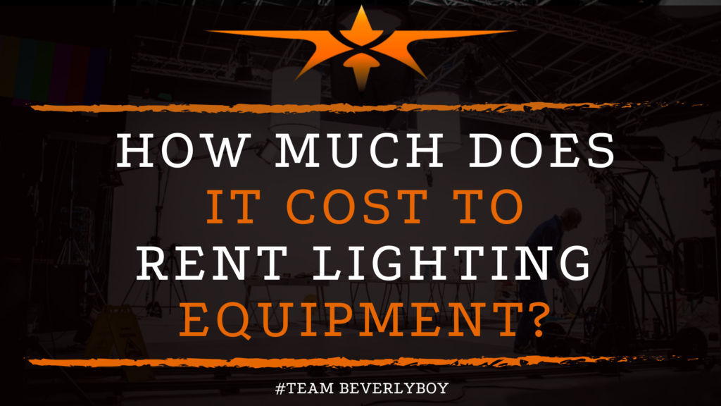How Much Does it Cost to Rent Lighting Equipment_