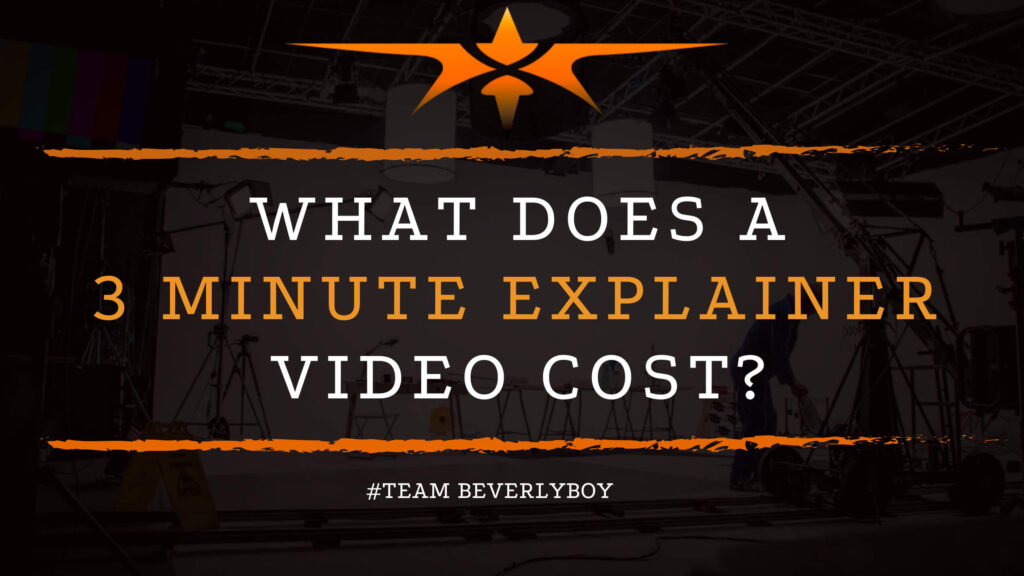 What Does a 3 Minute Explainer Video Cost