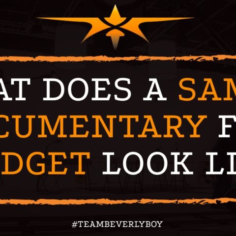 What Does a Sample Documentary Film Budget Look Like