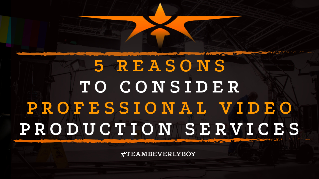 5 Reasons to Consider Professional Video Production Services