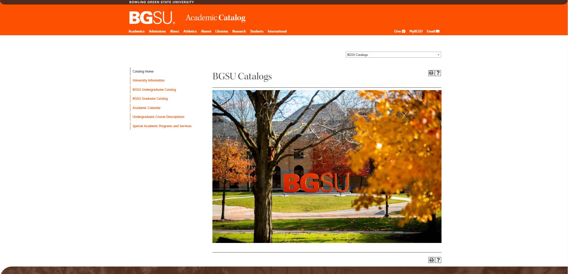 9. Bowling Green State University