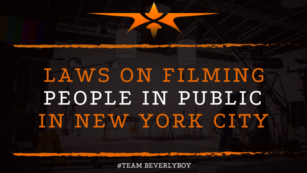 Laws on Filming People in Public in New York City
