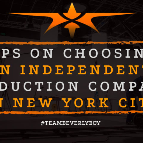 Tips on Choosing an Independent Production Company in New York City