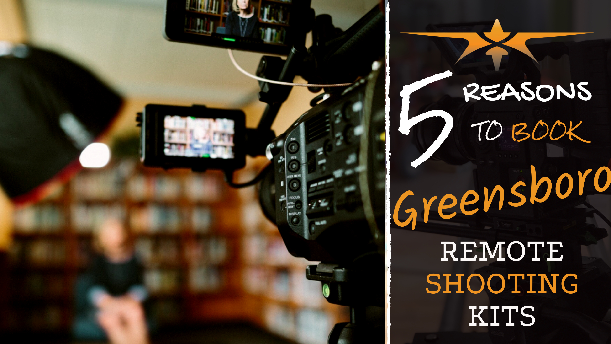 5 reasons to book Greensboro Remote Shooting Kits