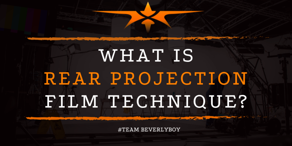 What is Rear Projection Film Technique_