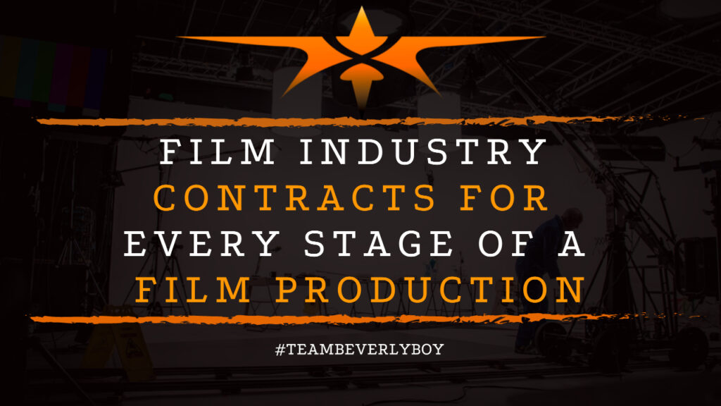 Film Industry Contracts for Every Stage of a Film Production