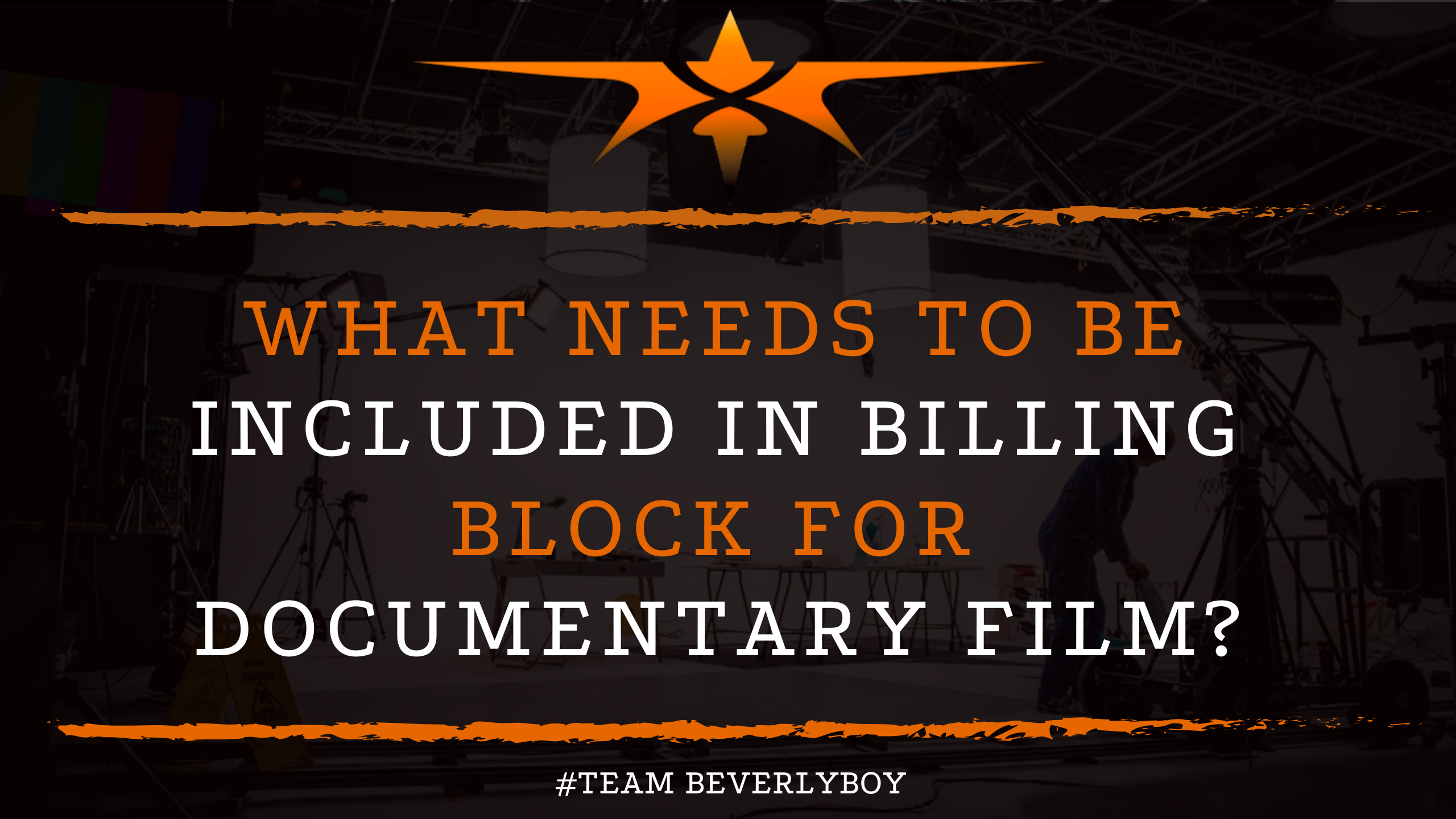 What Needs to Be Included in Billing Block for Documentary Film