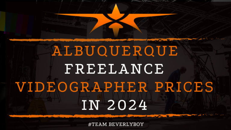 Albuquerque Freelance Videographer Prices in 2024