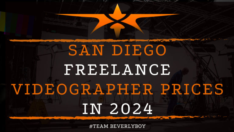 San Diego Freelance Videographer Prices in 2024
