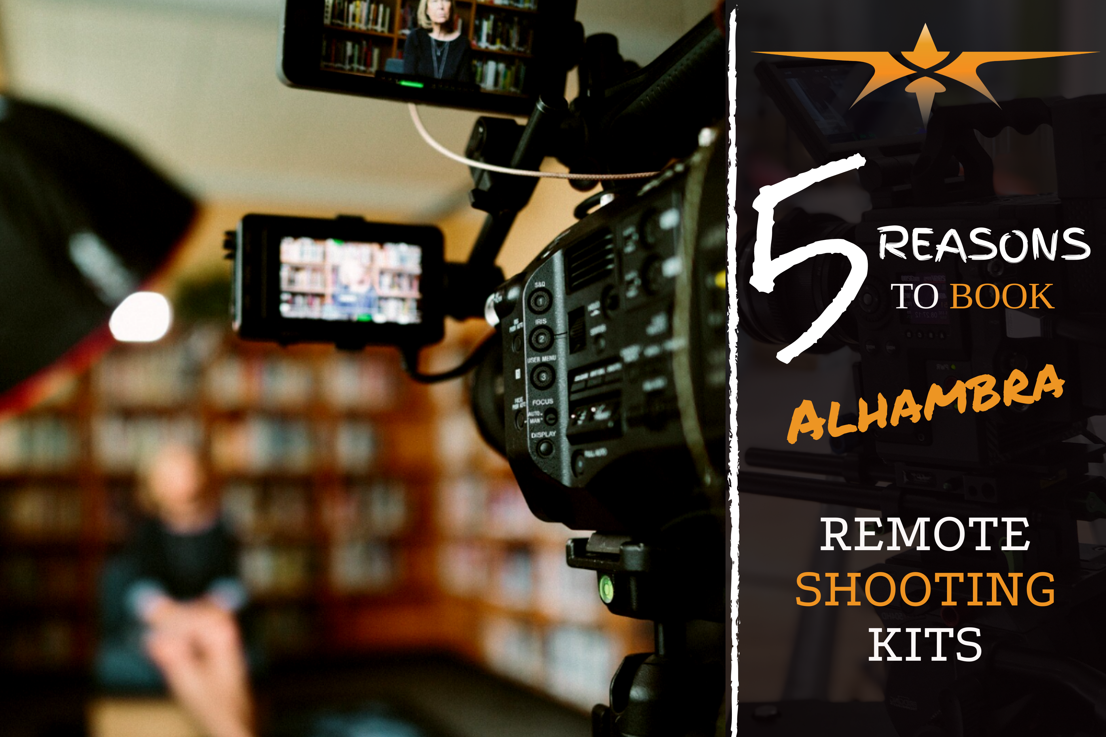 5 reasons to book Alhambra Remote Shooting Kits