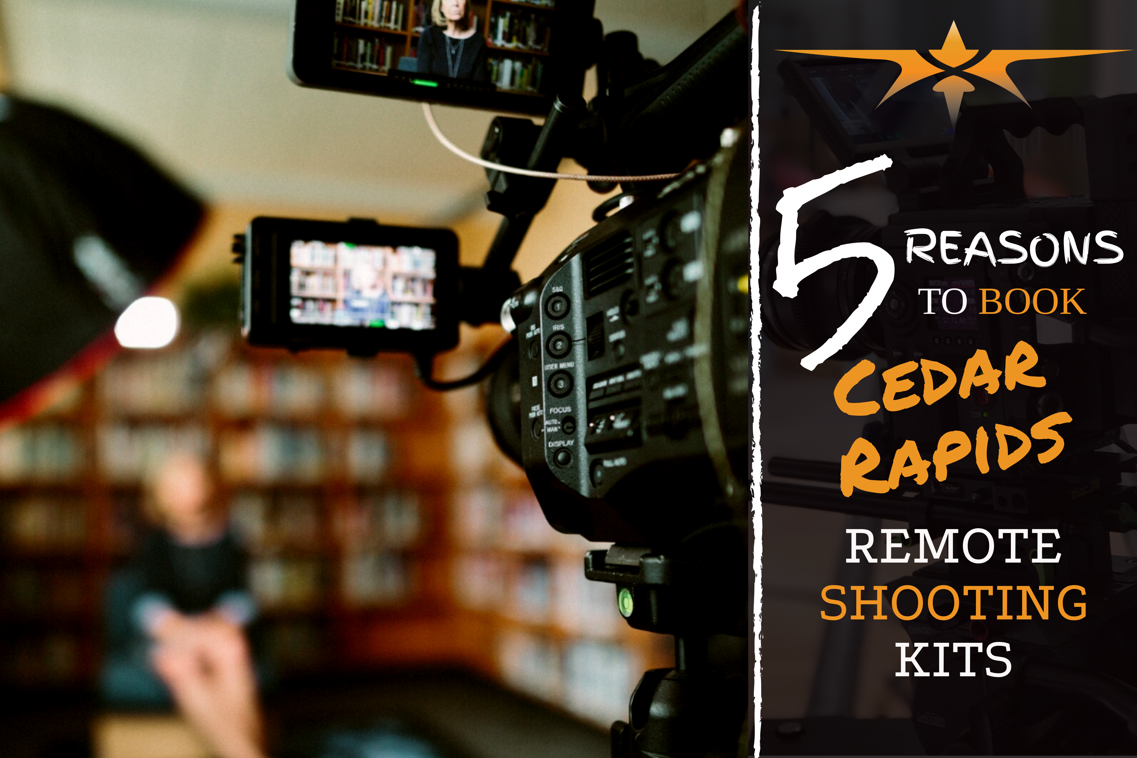 5 reasons to book Cedar Rapids Remote Shooting Kits