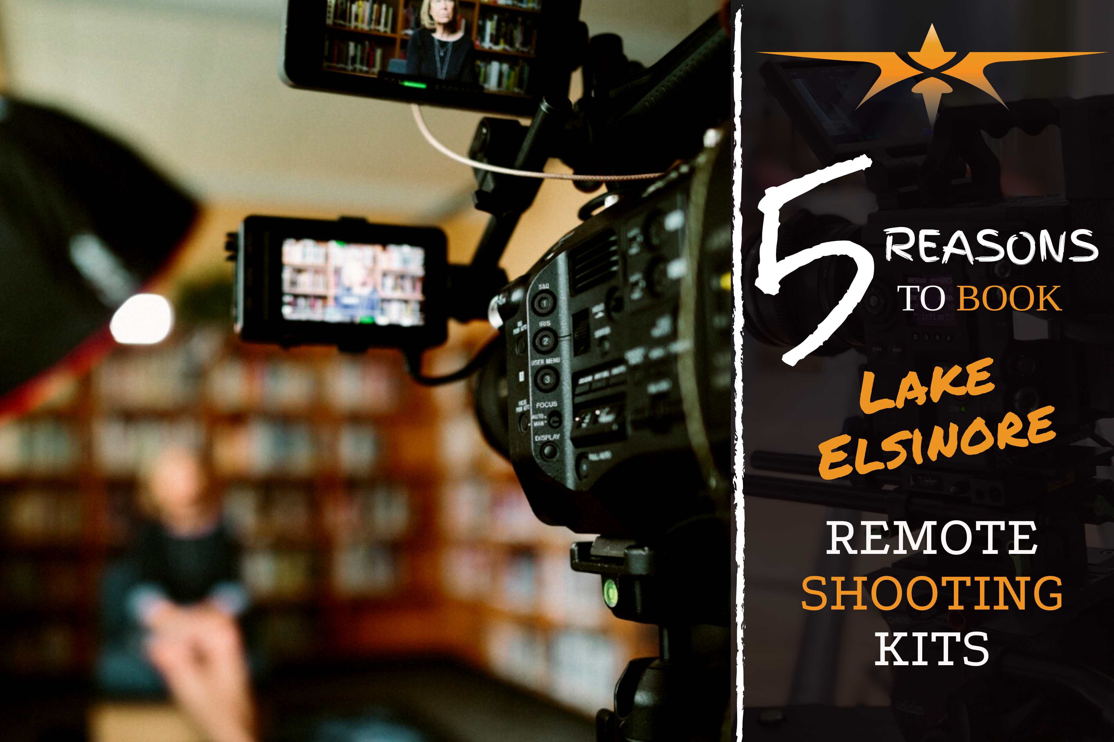 5 reasons to book Lake Elsinore Remote Shooting Kits