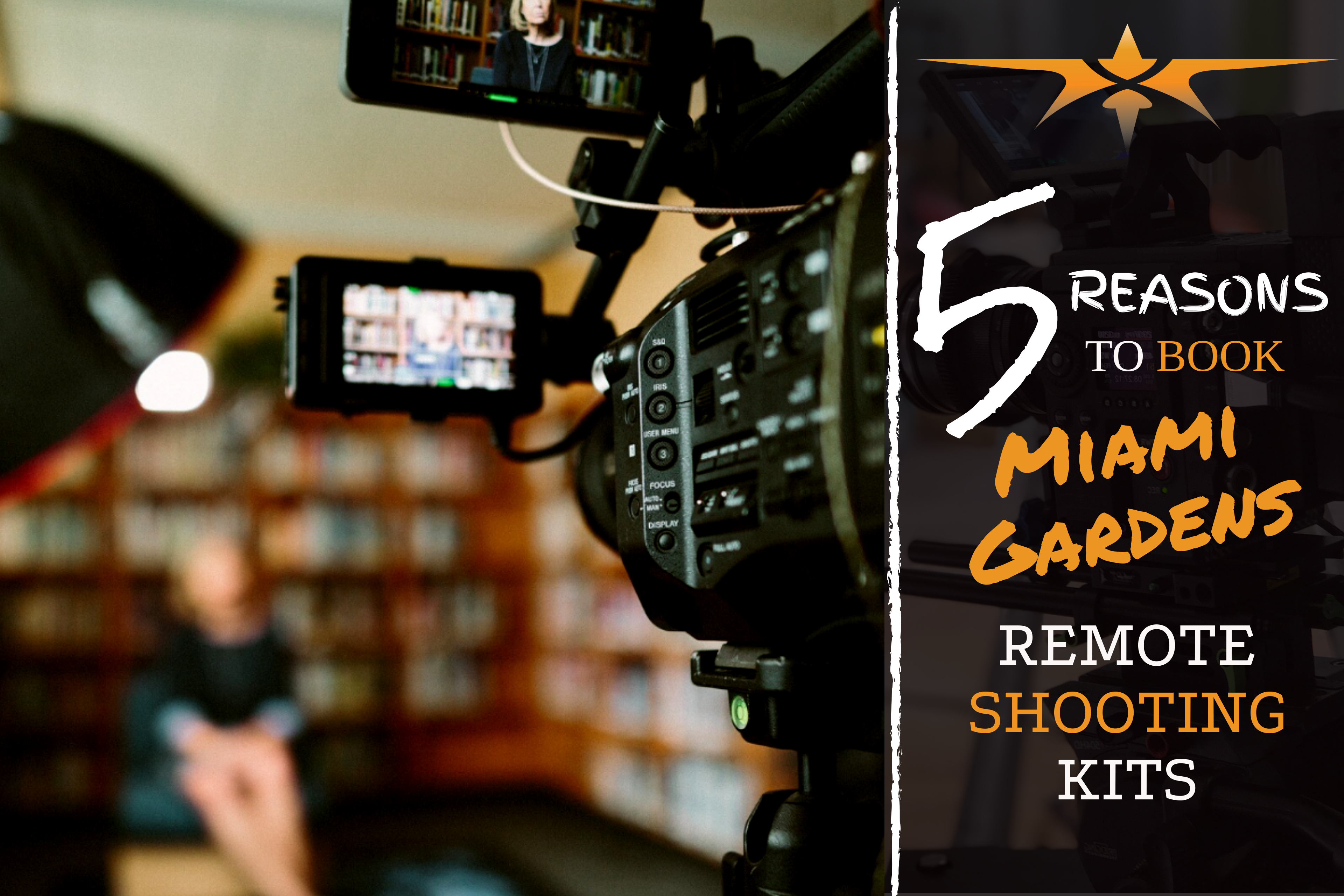 5 reasons to book Miami Gardens Remote Shooting Kits