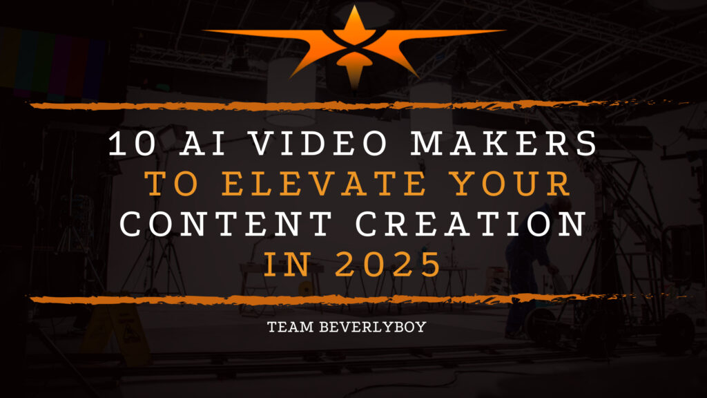 10 AI Video Makers to Elevate Your Content Creation in 2025