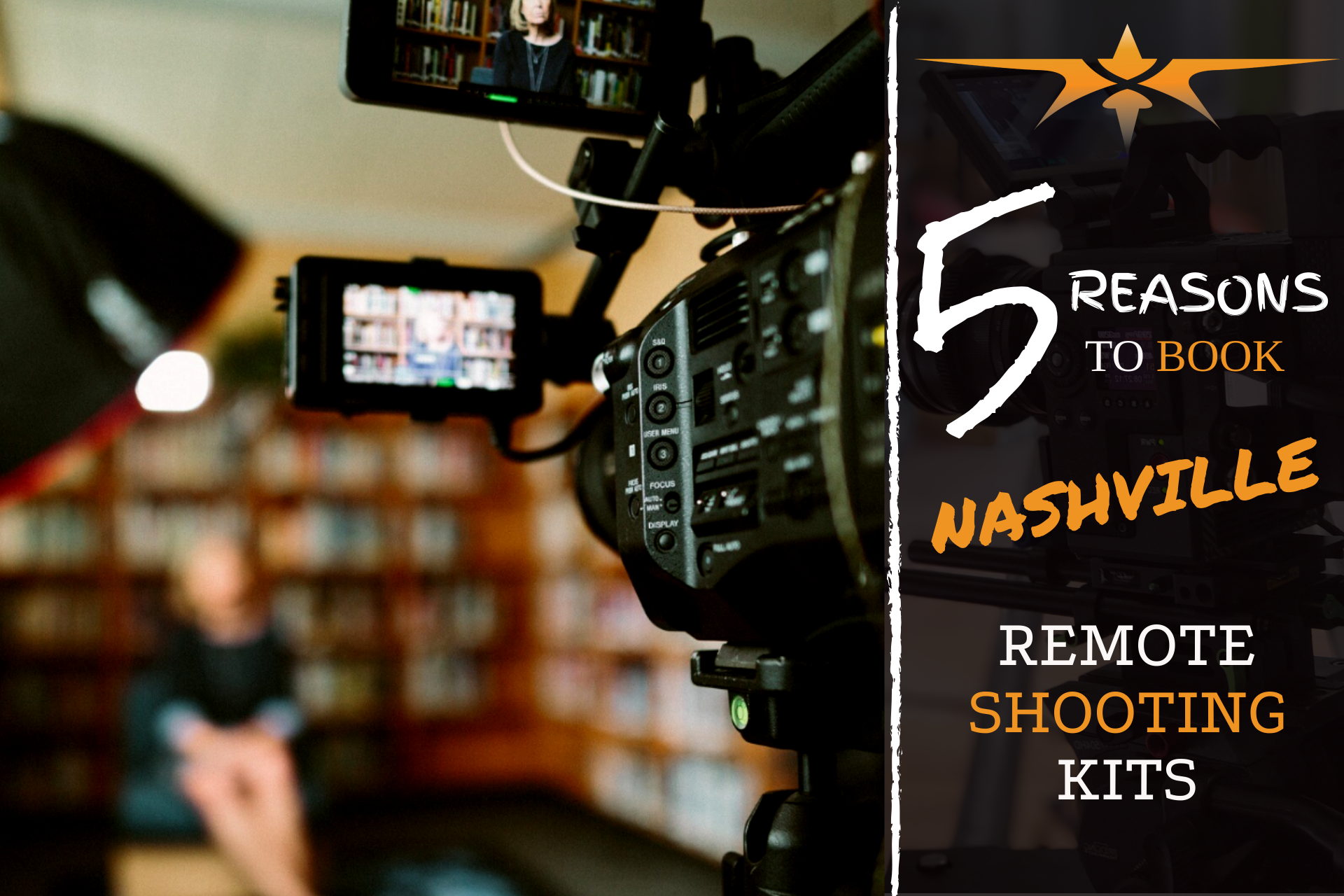 5 reasons to book Nashville Remote Shooting Kits